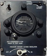 Regulador de oxígeno del Sabre